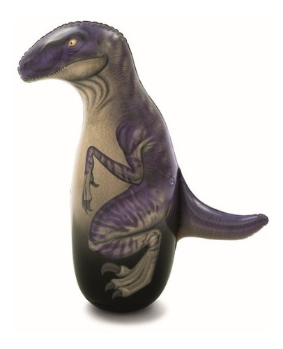 Imagen 6 de 10 de Bestway Puching Ball Inflable Dinosaurio Involcable Boxeo