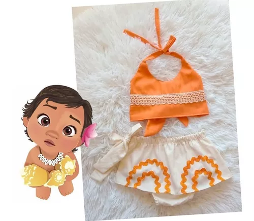 Moana Baby Fantasia Smash Conjunto