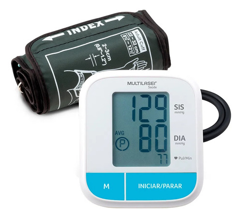 Monitor De Pressão Arterial De Braço Multilaser Hc206 Saúde