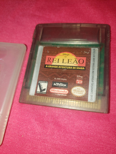 Rei Leão Game Boy Collor