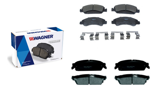 Kit Balatas D/t Cer Wgnn Silverado 2500 2cab 4.8 2013