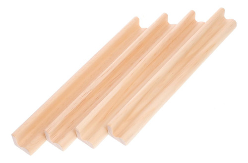 Nuobesty Bastidores De Dominó De Madera, 4 Bandejas De Domin