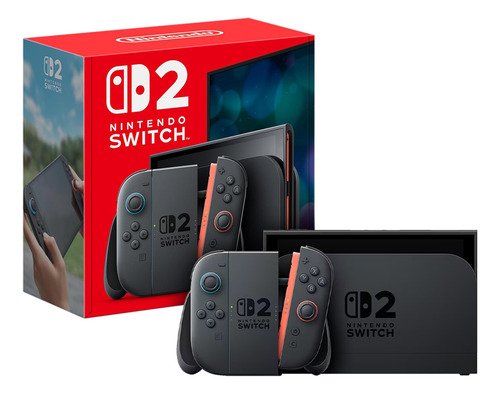Consola Nintendo Switch 2 2565gb Joy-con 2 Internacional Negro