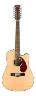 Guitarra acústica Fender Classic Design CD-140SCE 12 para diestros natural