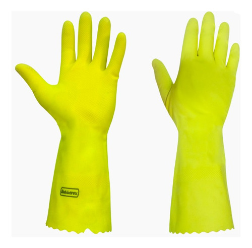 Guante Latex Multicare Amarillo Pack 5 T/s Hisama Spa