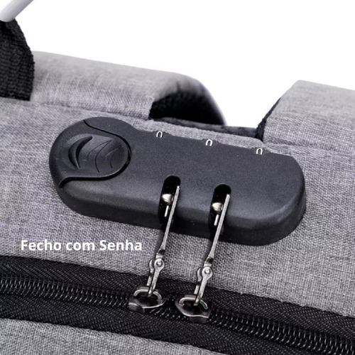 Mochila Notebook Marmitas Alça Reforçada P Livros (wr 2007) Desenho do tecido Preto