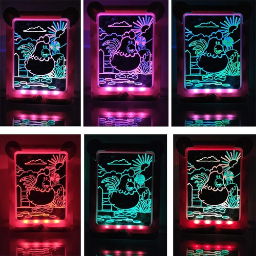 Magic Pad Neon - Pizarra Magica De Neon