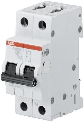 Abb 2cds251103r0404 Mini Interruptor 1p+na S201-c40na 40 Amp
