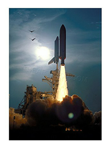 El Art Stop Space Science Shuttle Discovery Lanzamiento 1994