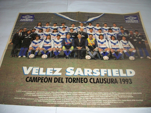 Poster De Huracan - Velez Y Estud. Campeon Afa Y Copas