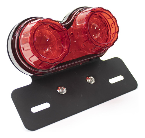 Calavera Dos Reflectores Soporte Negro 40pcs 12v 1.5-3w Led