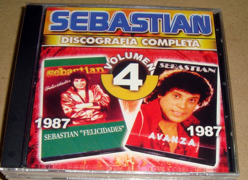 Sebastian Discografia Completa Vol.4 Doble Cd Nuevo / Kktus