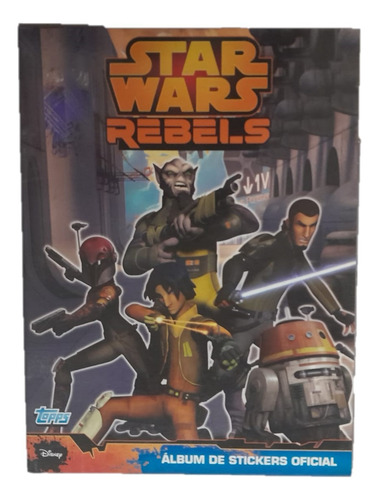 Álbum De Figuritas Star Wars Rebels Excelente Vacío