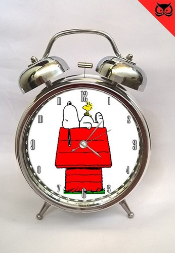 Reloj Despertador Alarma Snoopy Dog Delivery