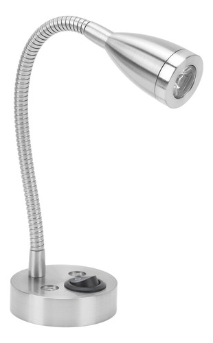 Mesita De Noche Led Rv Con Cuello De Cisne Flexible, Girator