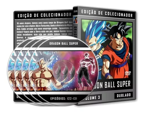 Dragon Ball Super Dublado E Legendado Completo Série Em Dvd