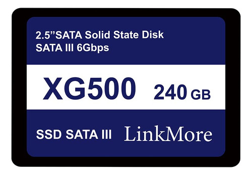 Linkmore Xg500 240gb 2.5 Sata Iii (6gb/s) Ssd Interno, Unid.