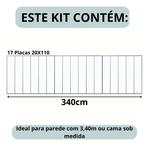 Cabeceira Modulada Estofada De Cama Para Quarto 17 Placas