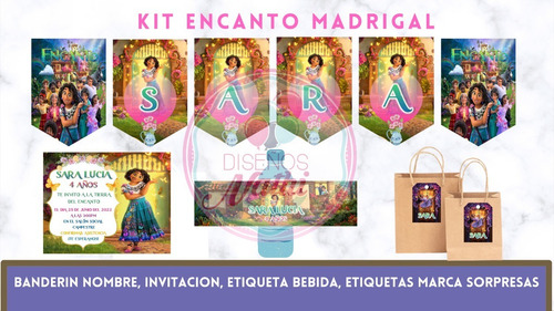 Kit Imprimible Encanto 