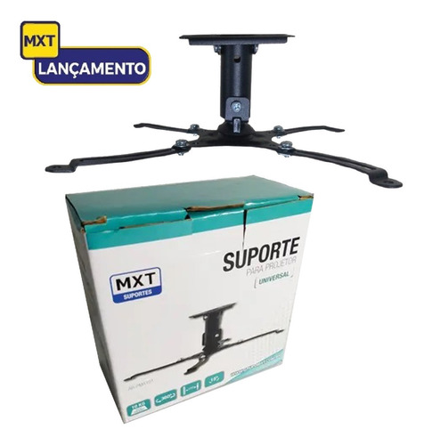 Imagem 6 de 6 de Suporte De Teto Para Projetor De Teto Universal Arpma101 Mxt
