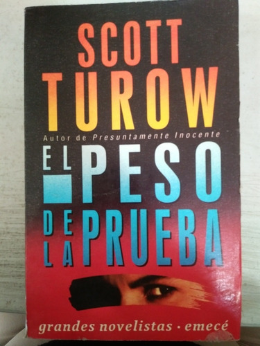 El Peso De La Prueba Scott Turow 