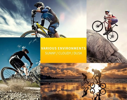 Imagen 9 de 10 de Lentes Gafas Deportivas Para Ciclismo Running Uv400
