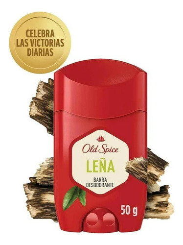 3 Pza Desodorante Old Spice Leña Con Fragancia De Menta En B