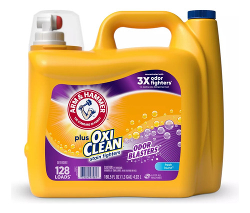 Jabón Líquido Arm & Hammer 128 Cargas Fresh Burst 4.92l