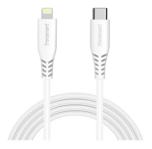 Cable Tipo C - Lightning Tronsmart Mfi 2m Trenzado