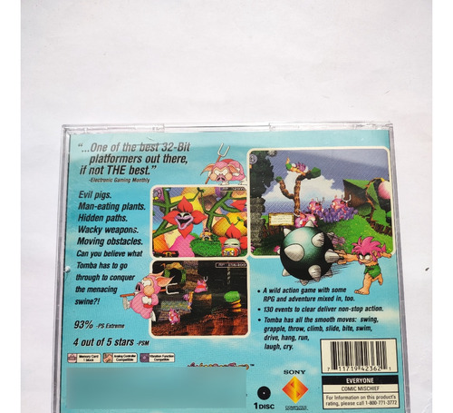 Tomba Playstation One Ps1 (Usado)