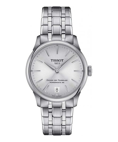 Tissot Chemin Des Tourelles Powermatic 80 Silver Dial Ss 