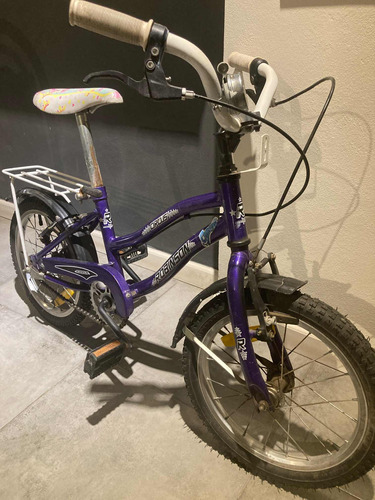 Bicicleta Infantil Rodado 14 Buen Estado Violeta