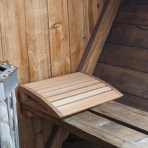 Reposacabezas De Madera Sauna Almohada De Sauna Almohada De
