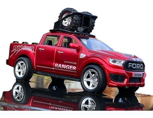 Camioneta Ford Raptor F350 Modelo A Escala Coleccionable 