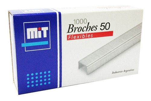 Broches Mit 50 X1000 Ganchos Para Abrochadoras