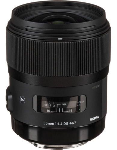 Sigma 35mm F/1.4 Dg Hsm Art Lente Para Canon Ef