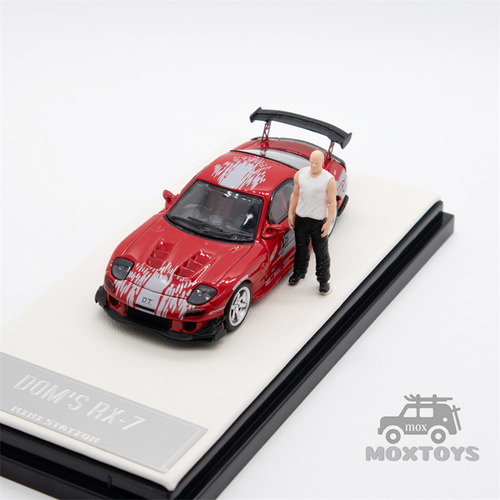 Figura Mini Station 1:64 Dom's Rx-7 Fast & Furious Ver