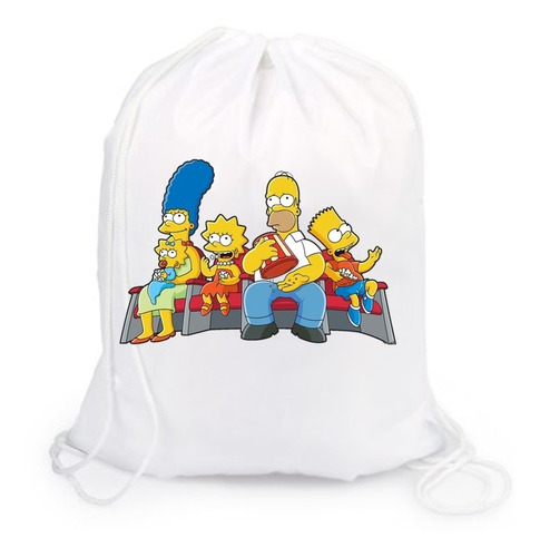 Los Simpsons  Tula Deportiva Bolsa Mochila