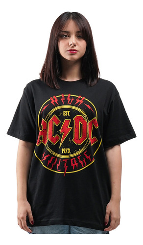 Camiseta Acdc Voltage #2 Rock Activity