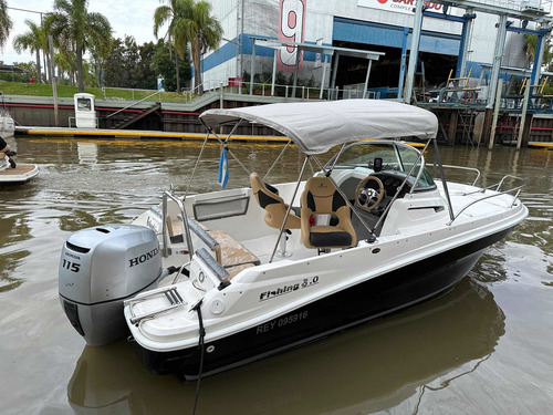 Arcoiris Fishing 6.0 C/honda 115hp 4t Inyeccion Permuta