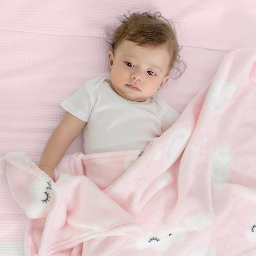 Cobertor Microfriba Cilios  - Papi Baby