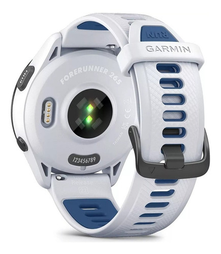 Smartwatch Garmin Forerunner 265 Music Branco/tidal Blue