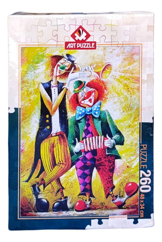 Rompecabezas Músico Payasos 260 Piezas