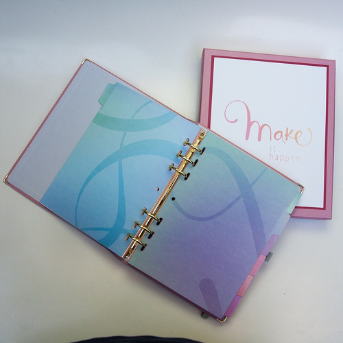 Imagem 4 de 10 de Planner A5 Cotton Rosa - Ótima