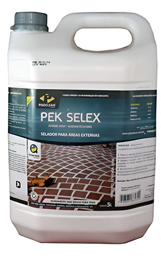 Pek Selex - Impermeabilizante Semi-brilho Pisoclean - 5 Lt