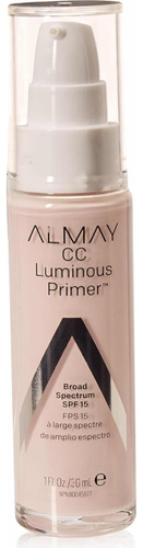 Almay Cc Luminous Primer Smart Shade Con Spf 15