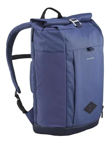 Mochila Rolltop Trail NH Escape 500 de 23 litros, color azul