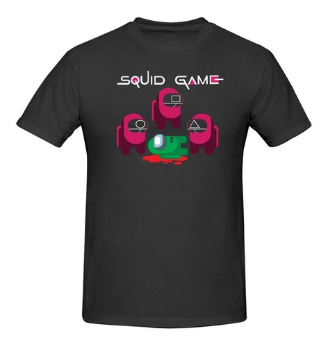 Playera Mod 3 Squid Game El Juego Del Calamar Reflejante