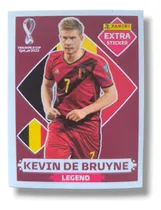 Comprar Kevin De Bruyne Legend Base Extra Sticker Estampa Panini2022