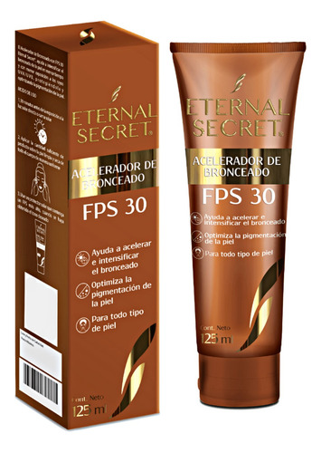 Acelerador De Bronceado Eternal Secret Fps 30 125ml